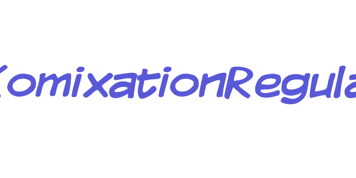 VTCKomixationRegular Font Download