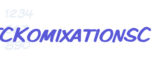 VTCKomixationSC font