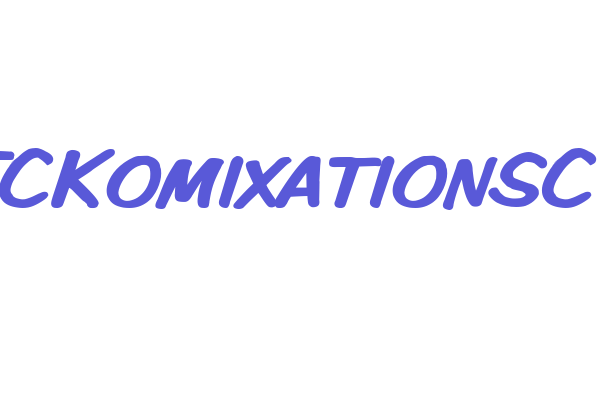 VTCKomixationSC Font