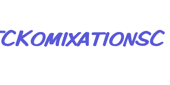 VTCKomixationSC Font Download