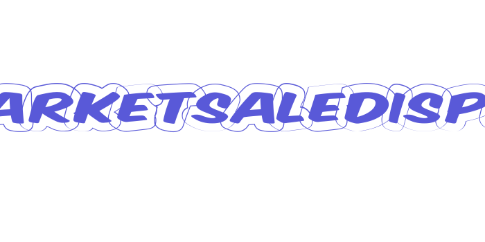 VTCSuperMarketSaleDisplayWired Font Download