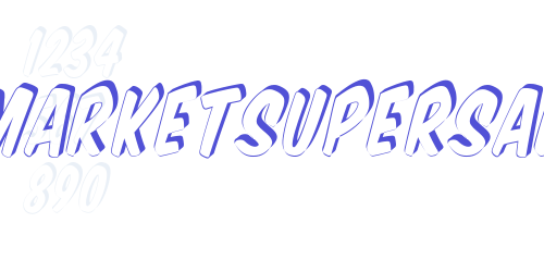 VTCSuperMarketSuperSale3DTilt-font-download