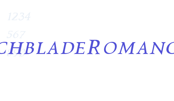 VTCSwitchbladeRomanceItalic font download