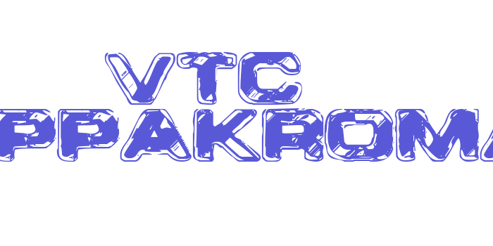 VTC CoppaKroma Font Download