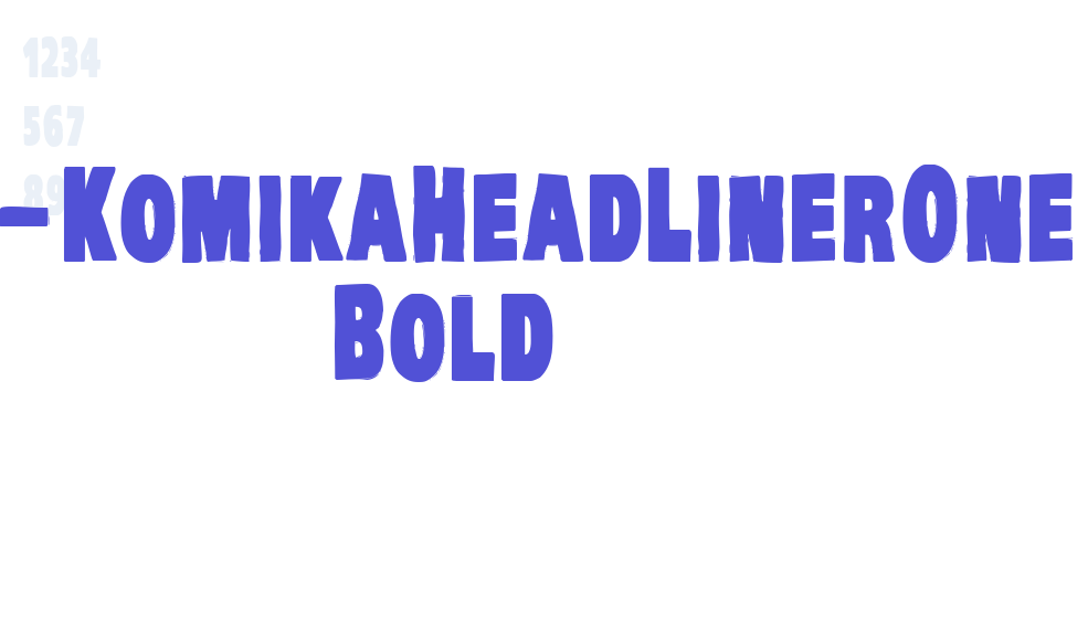 VTC-KomikaHeadLinerOne Bold-font-download