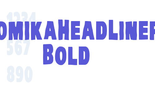 VTC-KomikaHeadLinerTwo Bold Font Download