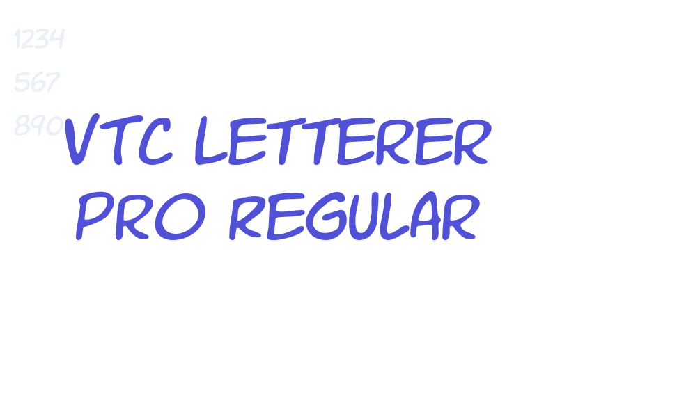 VTC Letterer Pro Regular-font-download