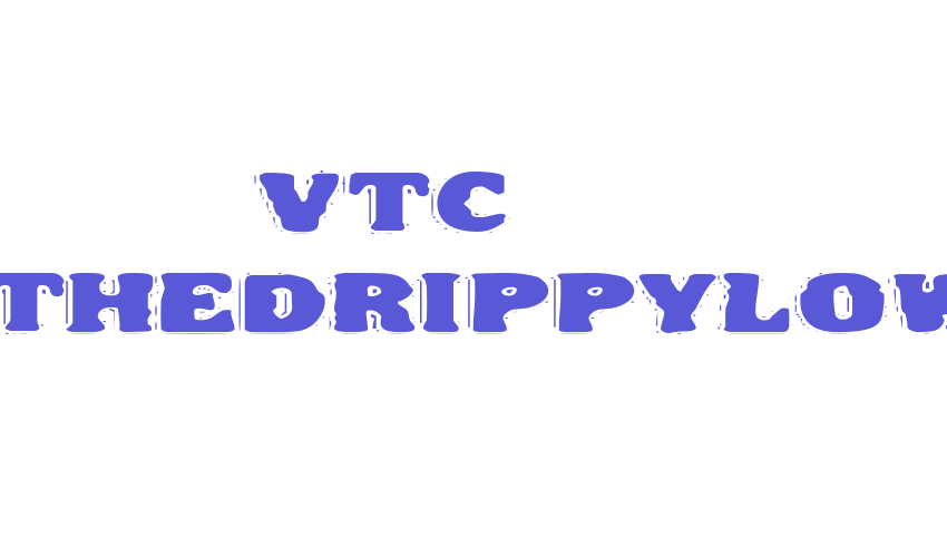 VTC NightOfTheDrippyLowCaps Font