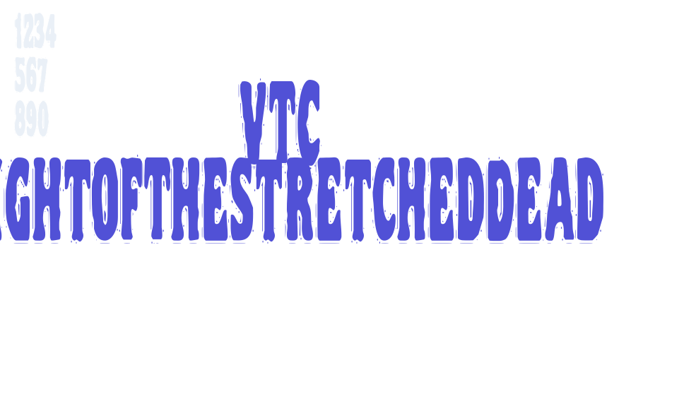 VTC NightOfTheStretchedDead-font-download