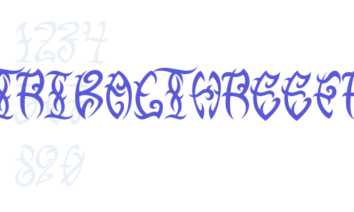 VTC-TribalThreeFree Font Download