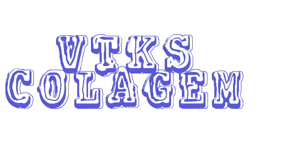 VTKS COLAGEM font