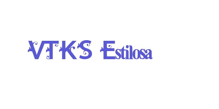 VTKS Estilosa Font Download