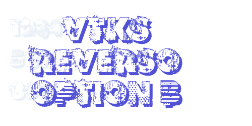 VTKS REVERSO OPTION B-font-download