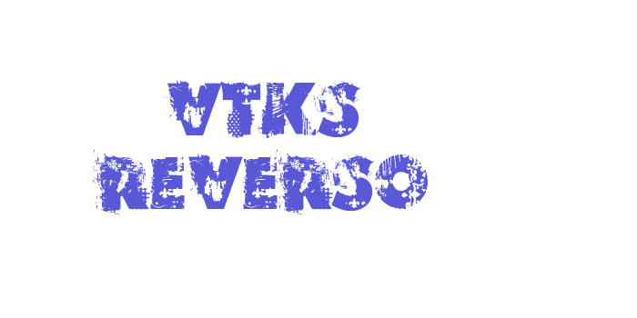 VTKS REVERSO Font Download