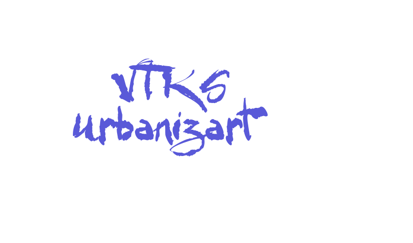 VTKS Urbanizart Font