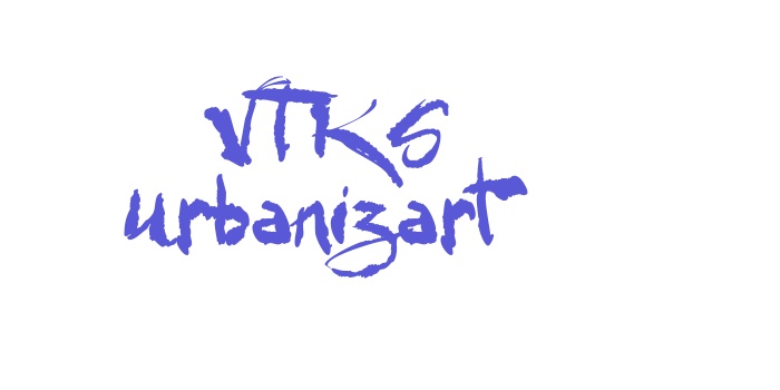 VTKS Urbanizart Font Download