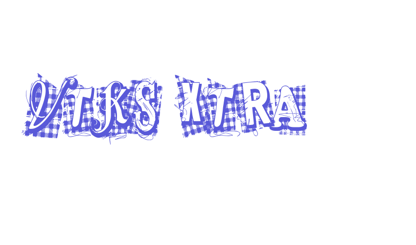 VTKS Xtra Font Download