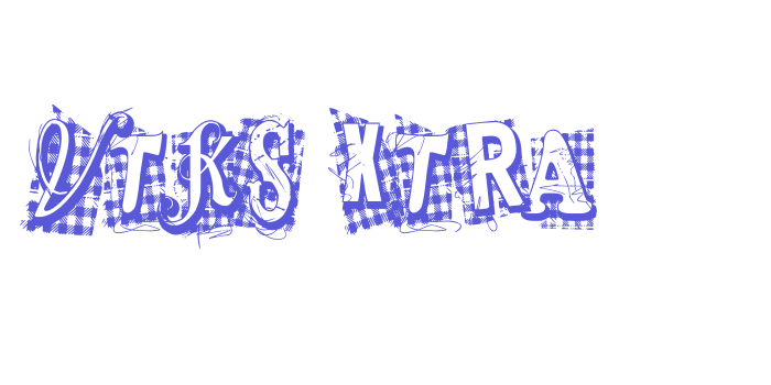 VTKS Xtra Font Download