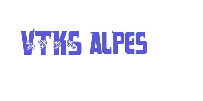 VTKS alpes Font Download