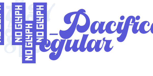 VVDS_Pacifica Regular font free