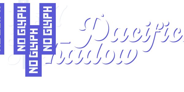 VVDS_Pacifica Shadow font free