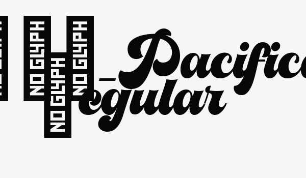 VVDS_Pacifica Regular Font