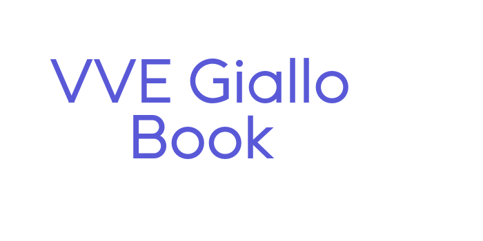 VVE Giallo Book Font Download