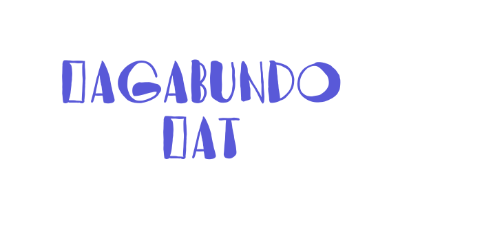 Vagabundo Fat Font Download