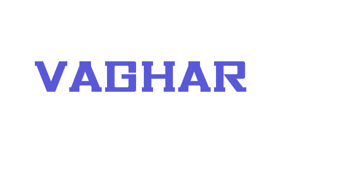 Vaghar Font Download