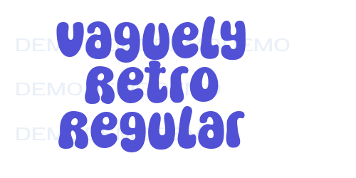 Vaguely Retro Regular-font-download