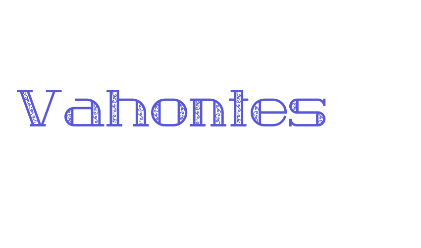 Vahontes Font