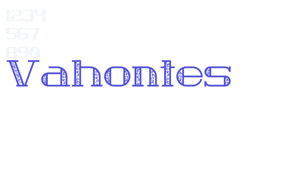 Vahontes-font-download