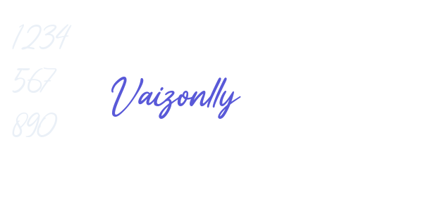 Vaizonlly font