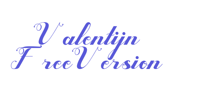 Valentijn FreeVersion Font Download