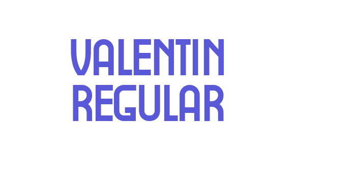 Valentin Regular Font