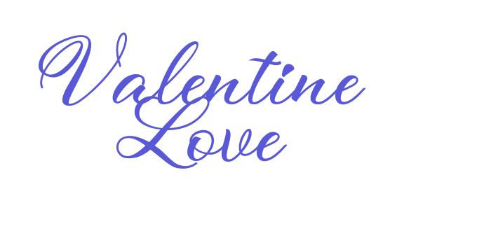 Valentine Love Font Download