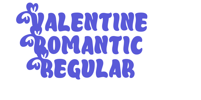 Valentine Romantic Regular Font Download