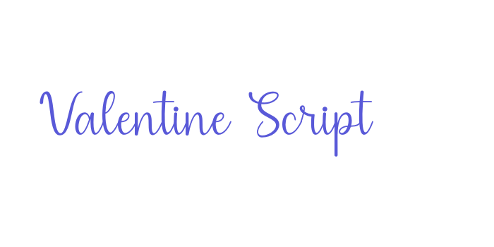 Valentine Script Font Download