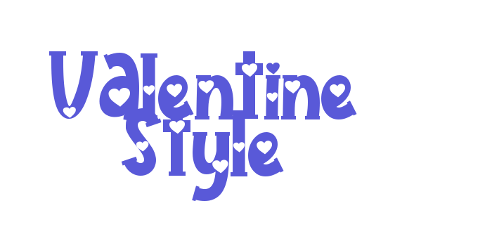 Valentine Style Font Download