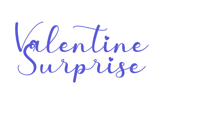 Valentine Surprise Font Download