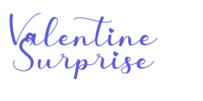 Valentine Surprise Font Download