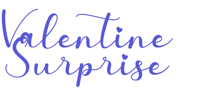 Valentine Surprise Font