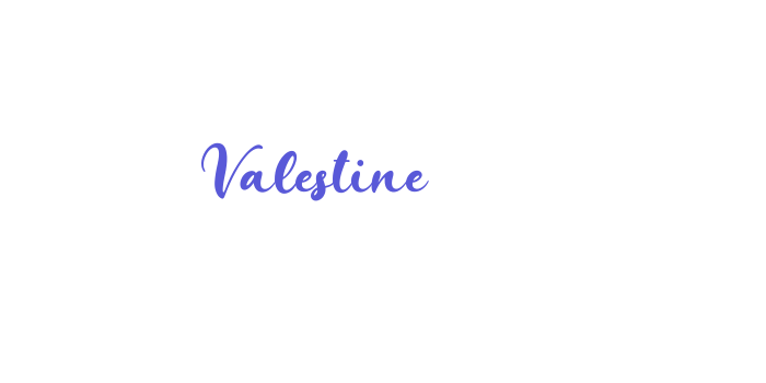 Valestine Font Download