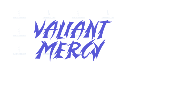 Valiant Mercy font free