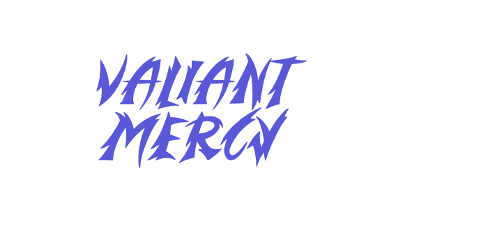 Valiant Mercy Font Download