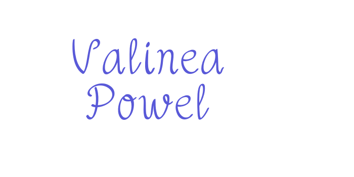 Valinea Powel Font