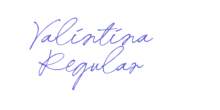 Valintina Regular Font