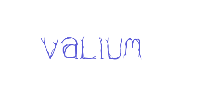 Valium Font