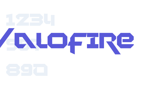 Valofire Font Download