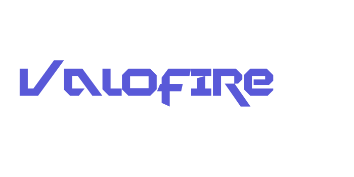 Valofire Font Download